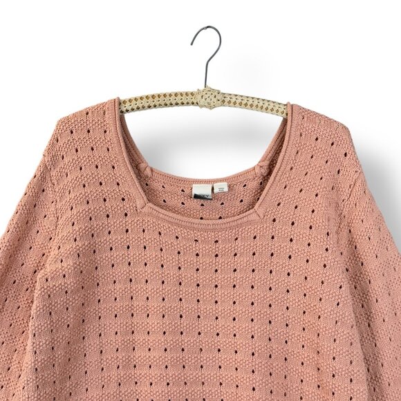 Roxy Pink Crew Neck Sweater - Picture 4 of 14